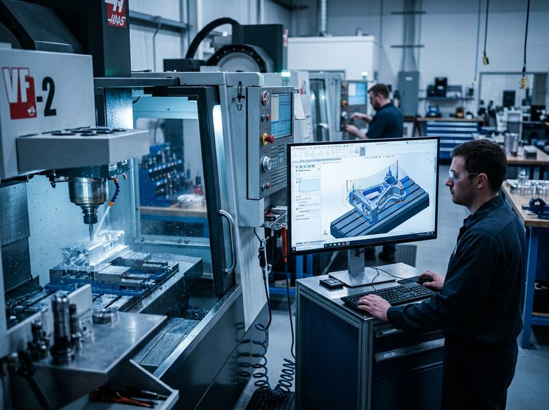 SOLIDWORKS CAM toolpath programming