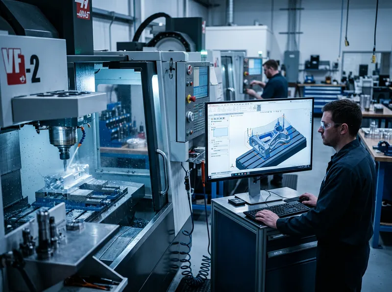 Contract manufacturing production floor